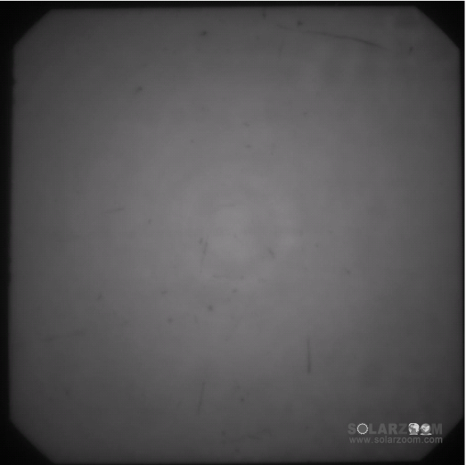 电池片制作工艺对硅片中同心圆的影响