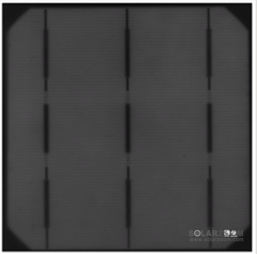 电池片制作工艺对硅片中同心圆的影响